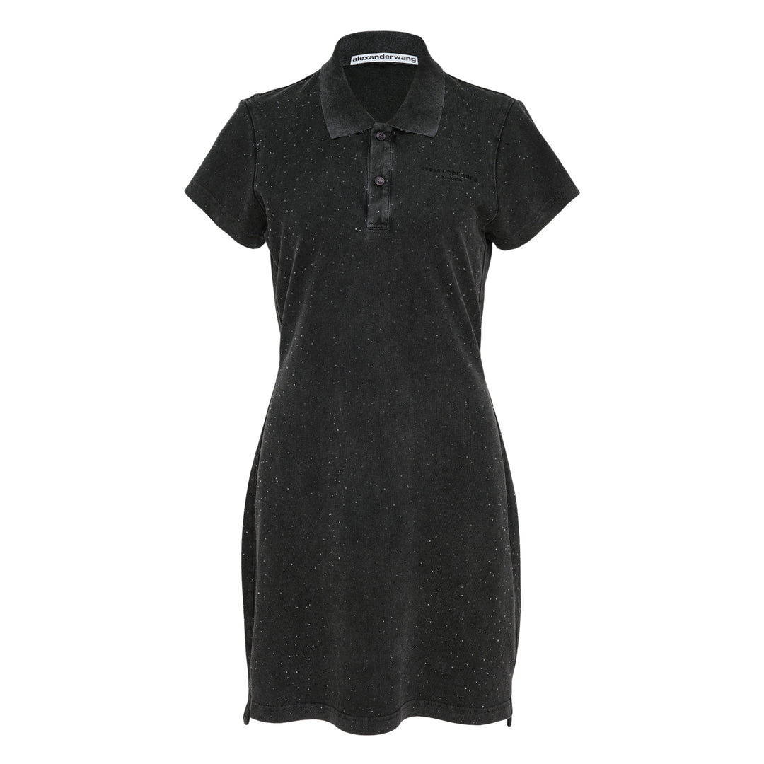 Shrunken Mini Polo Dress