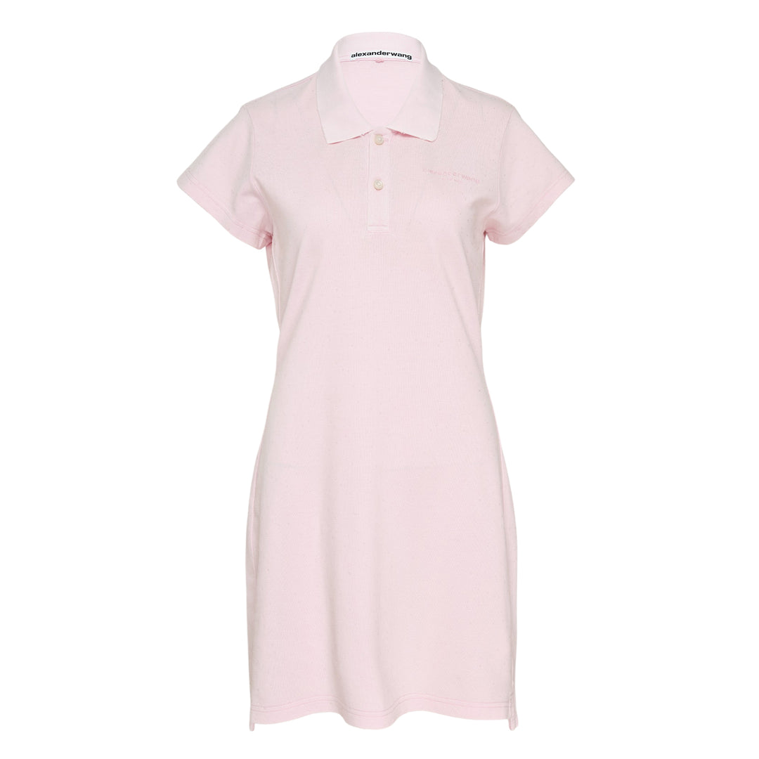Shrunken Mini Polo Dress