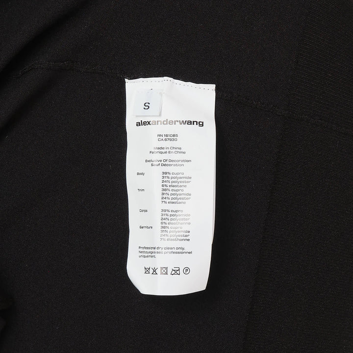 Short Sleeve Crewneck Hotfix Logo Knit Top