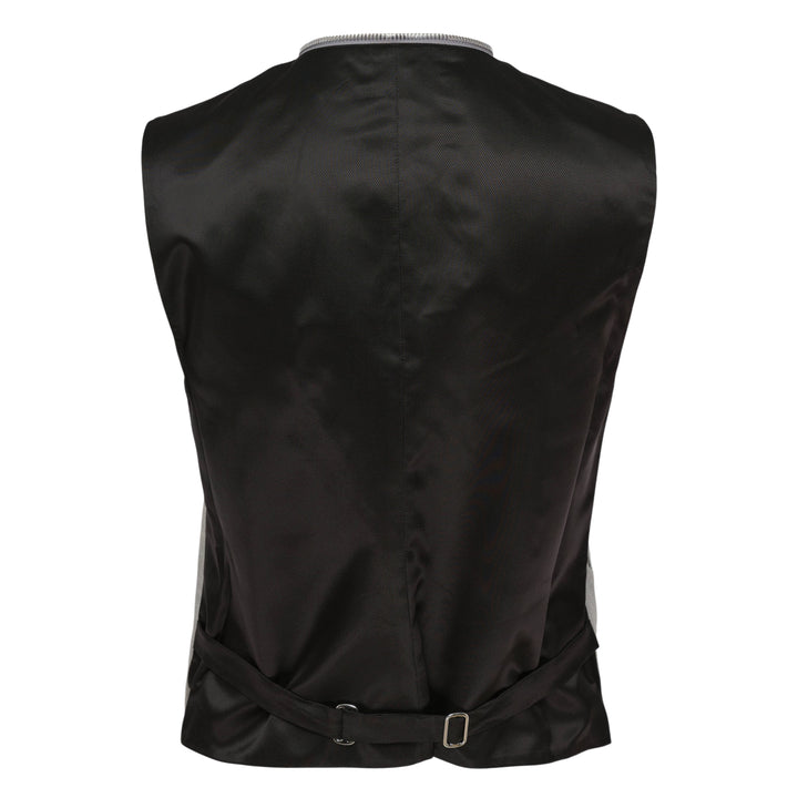 Tailored Vest with Continuous Zip
