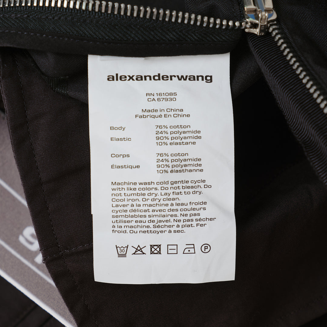 High-Rise Logo Elastic Shorts