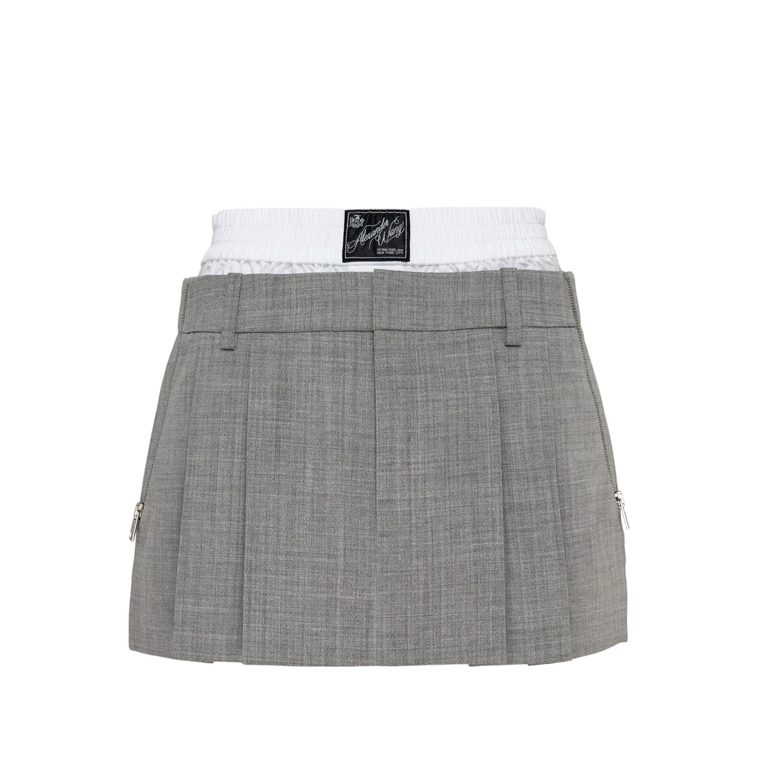 Pre-Styled Pleated Skort