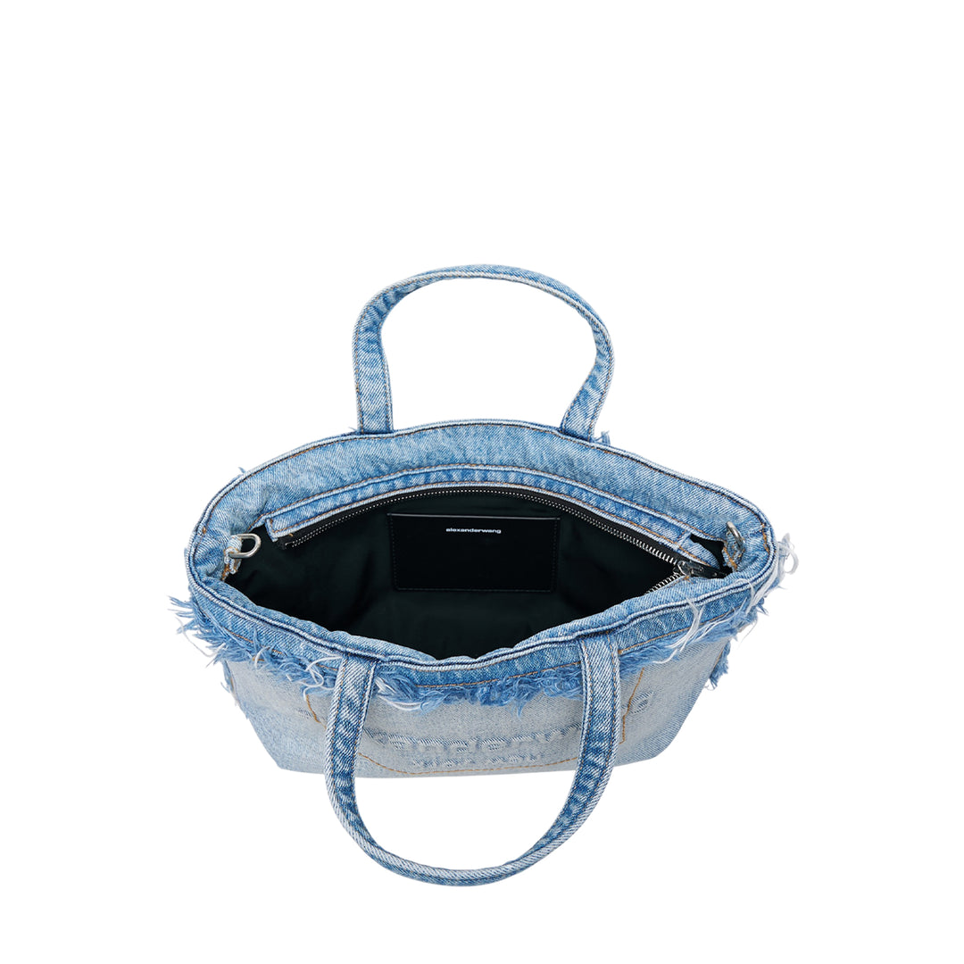 Punch Small Frayed Tote