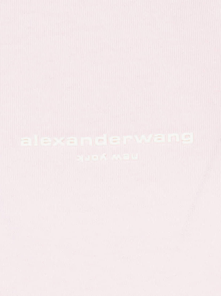 Alexander Wang Logo Print Short Sleeve Tee - view 3