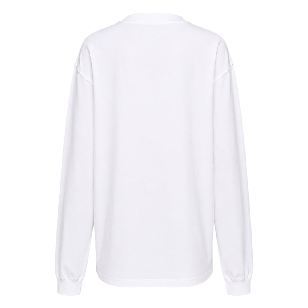 Long Sleeve Logo Print Tee