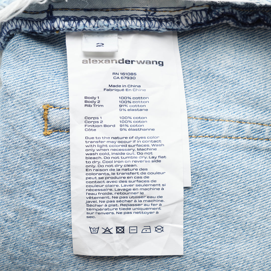 Pre-Styled Denim Polo Dress
