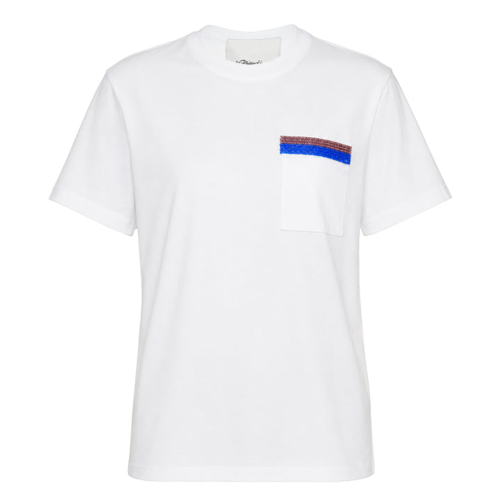 Beaded Pocket T-Shirt