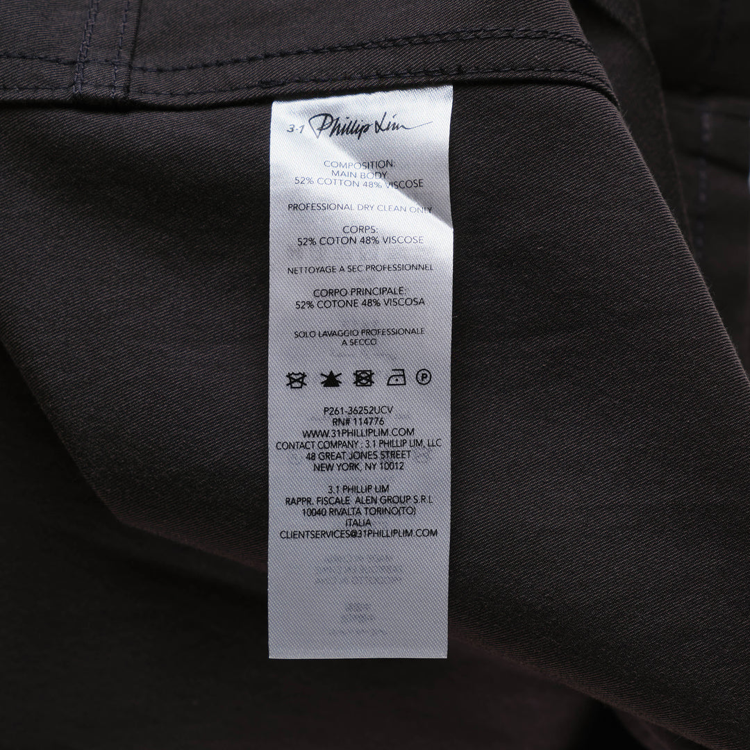 Belted Wrap Utility Skirt