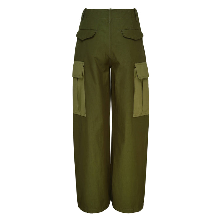 Curved Cargo Utility Pants