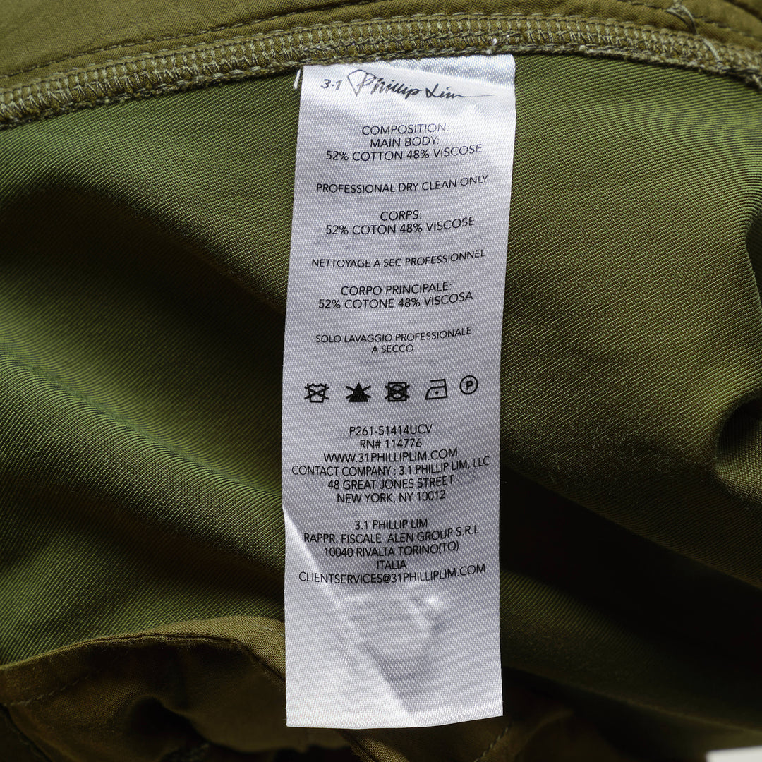 Curved Cargo Utility Pants