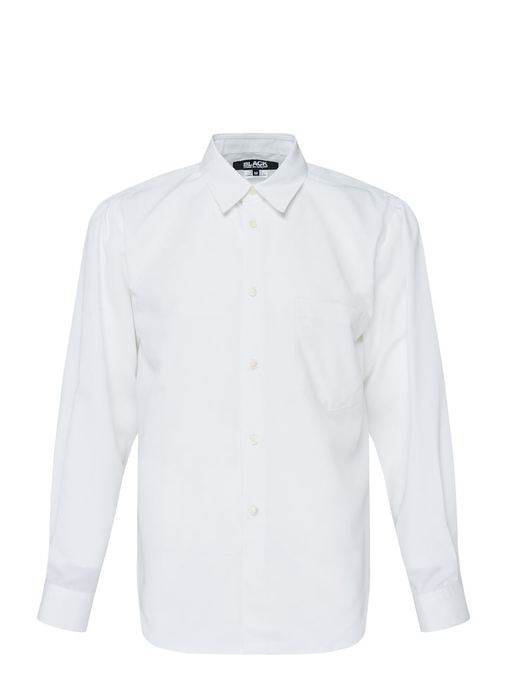 COMME des GARCONS BLACK Polyester Broad Long Sleeve Shirt