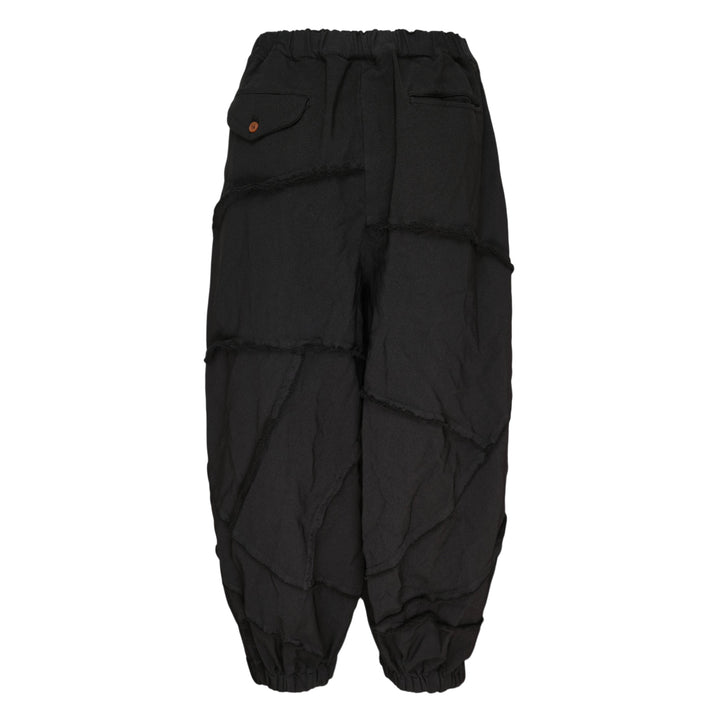 Garment Treated Wide Leg Pants