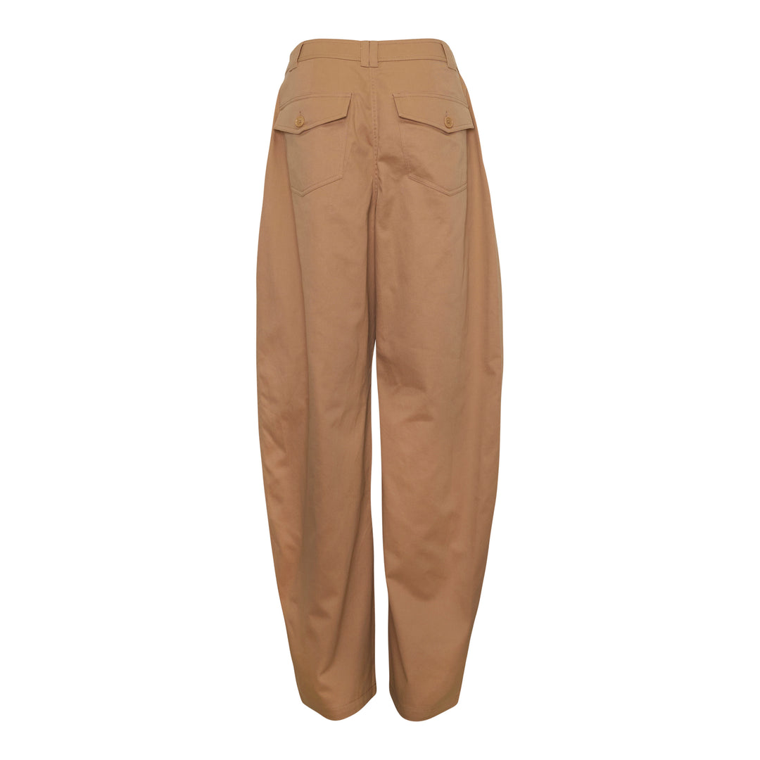 Laure Barrel Leg Trousers