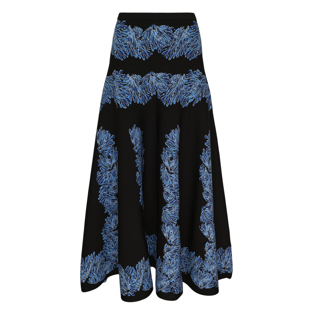 Alessia Knit Jacquard Skirt