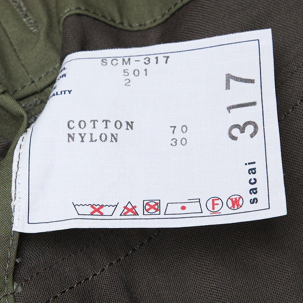Cotton Nylon Oxford Pants