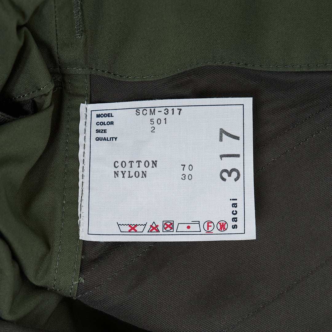 Cotton Nylon Oxford Pants