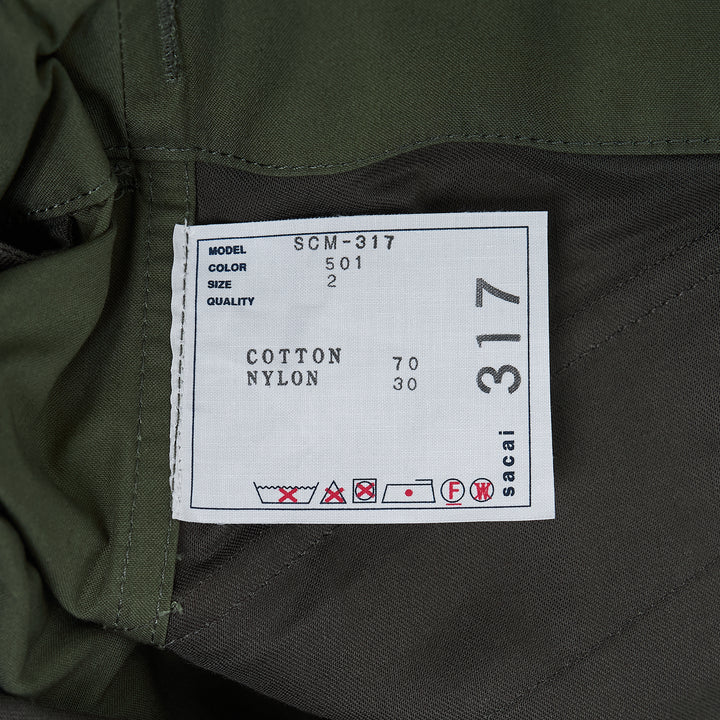 Cotton Nylon Oxford Pants