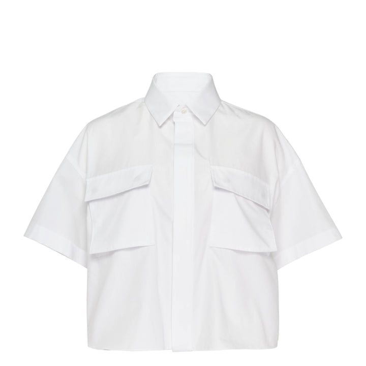 Cotton Poplin Short Sleeve Shirt