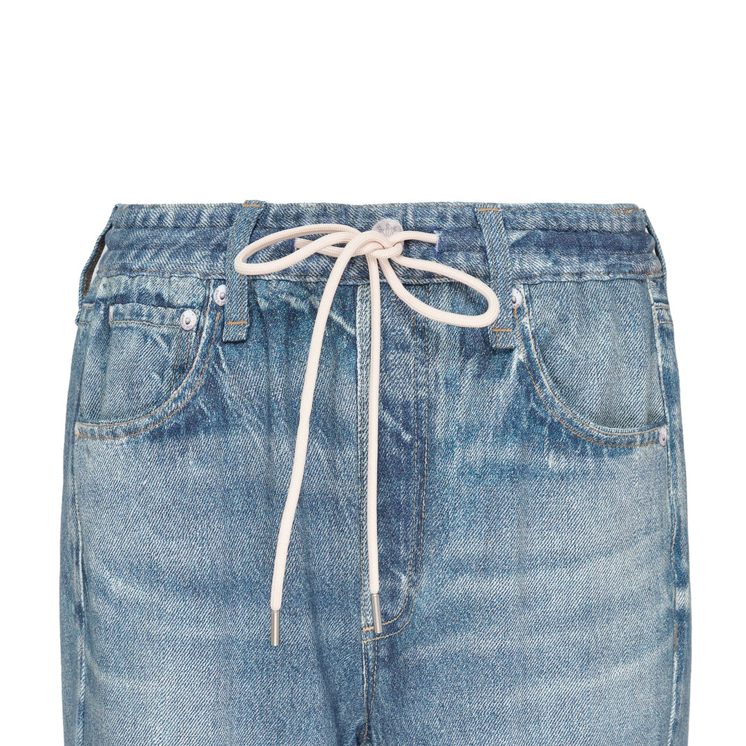 Miramar Drawcord Wide Leg Jeans