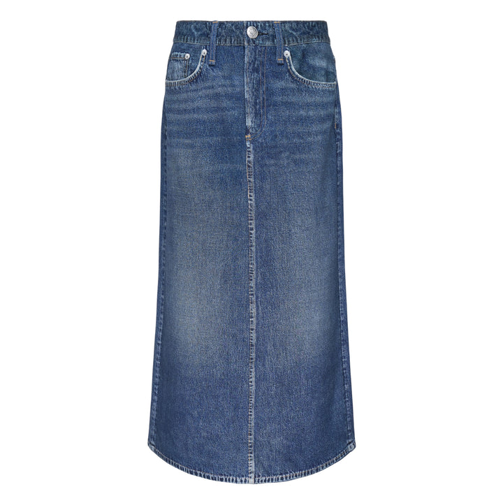 Miramar Denim Midi Skirt