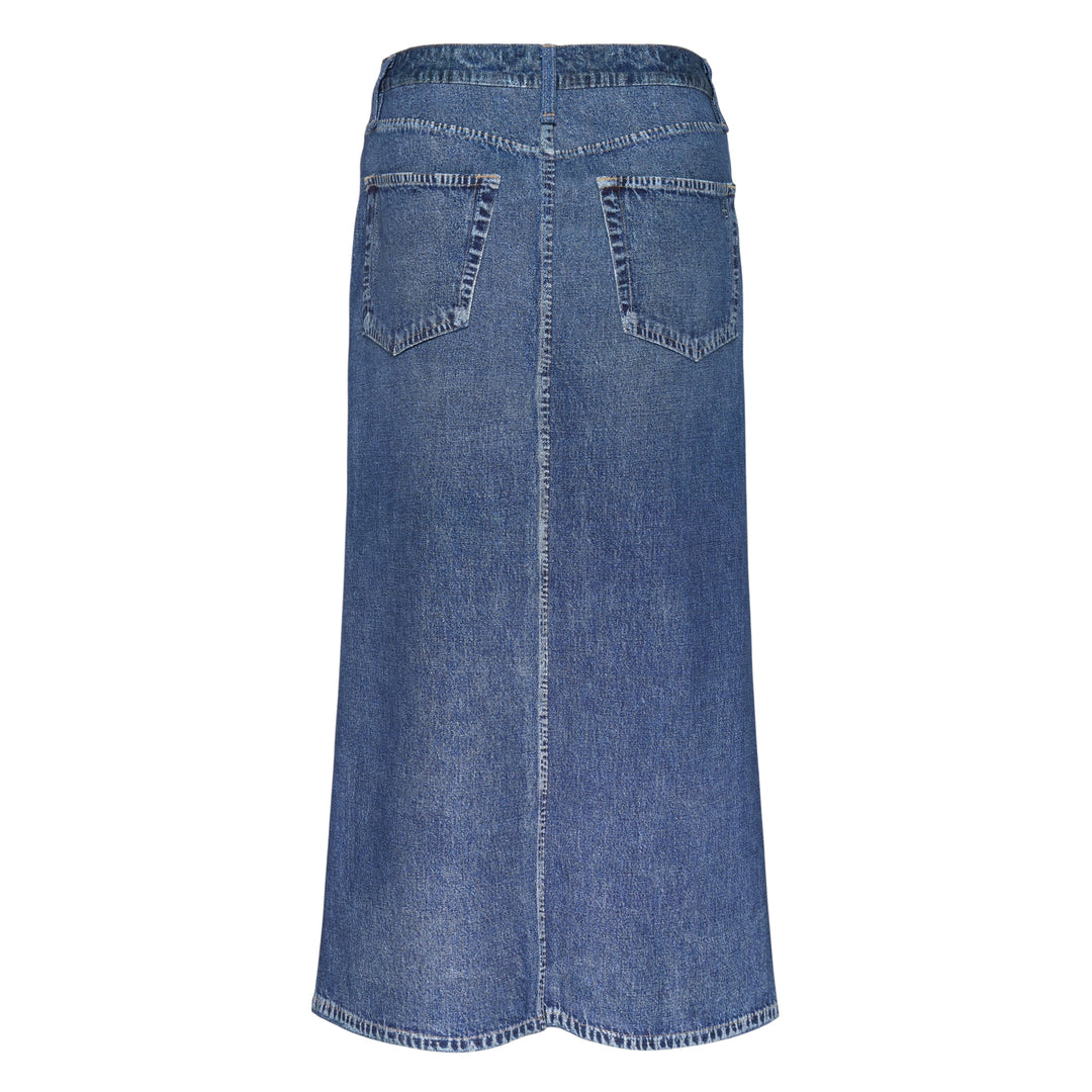 Miramar Denim Midi Skirt