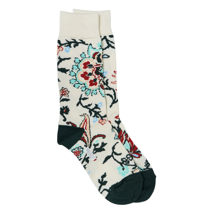 Floral Knit Socks