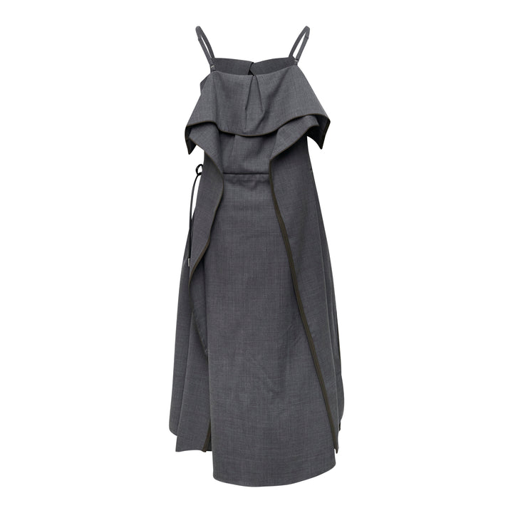 Suiting Midi Dress