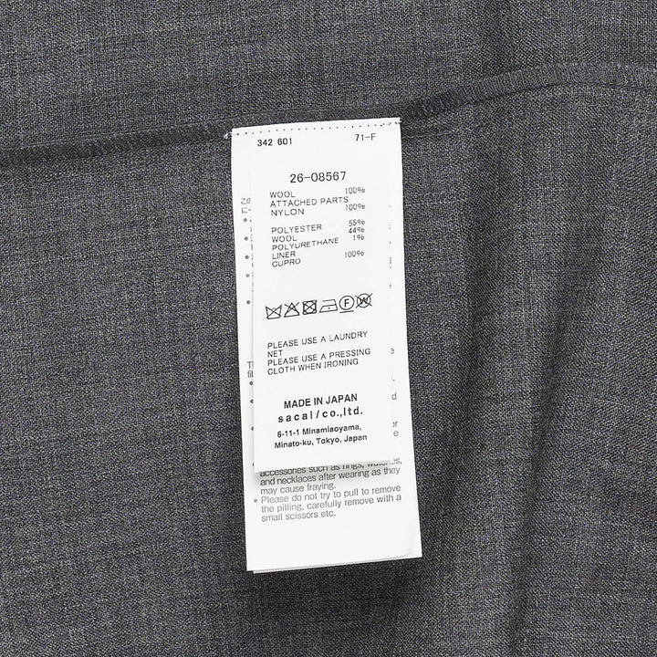 Suiting Nylon Twill Shirt Jacket