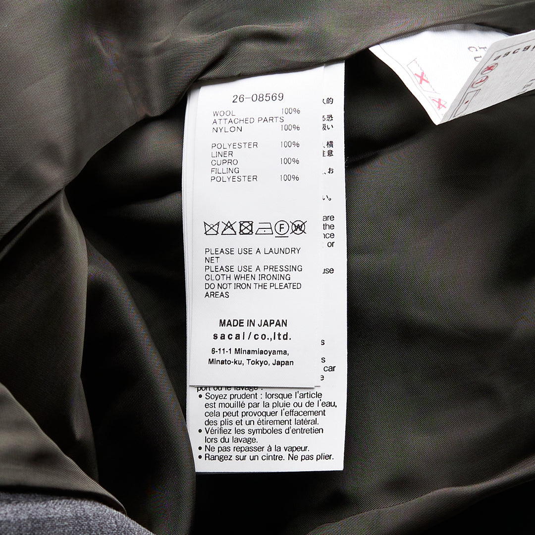 Suiting Nylon Twill Skirt