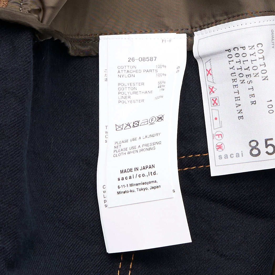 Denim Bomber Blouson