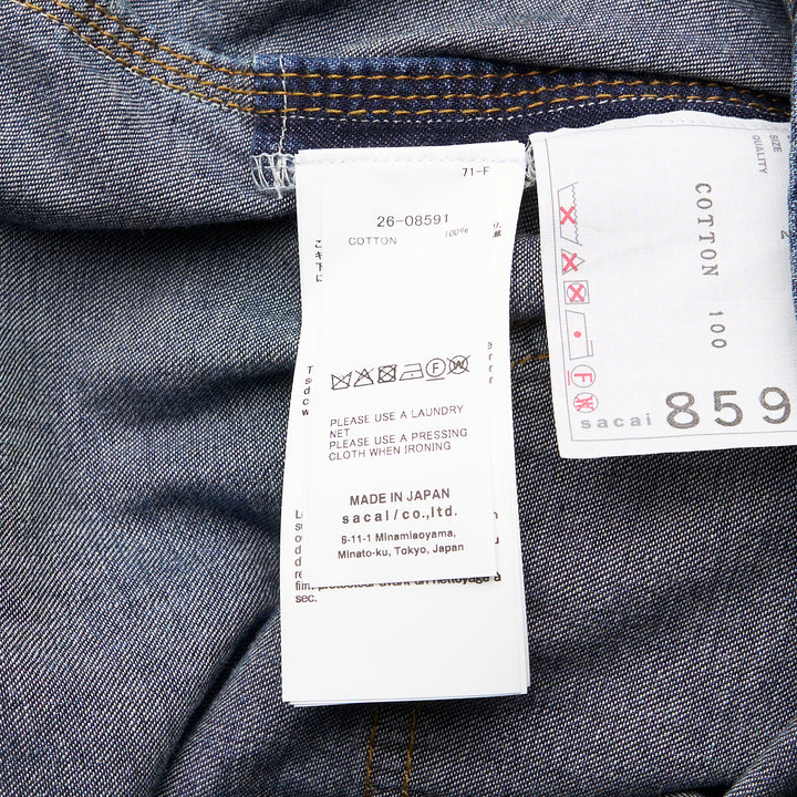 Cropped Denim Shirt