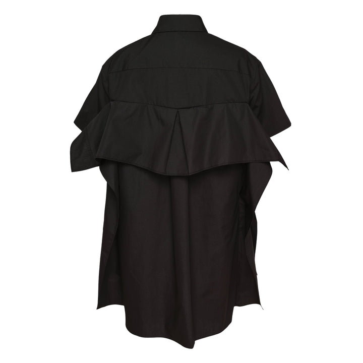 Poplin Bow Shirt Dress