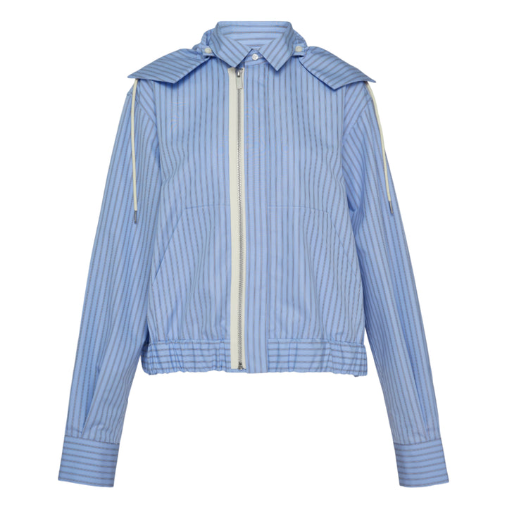 Poplin Zip-Up Jacket