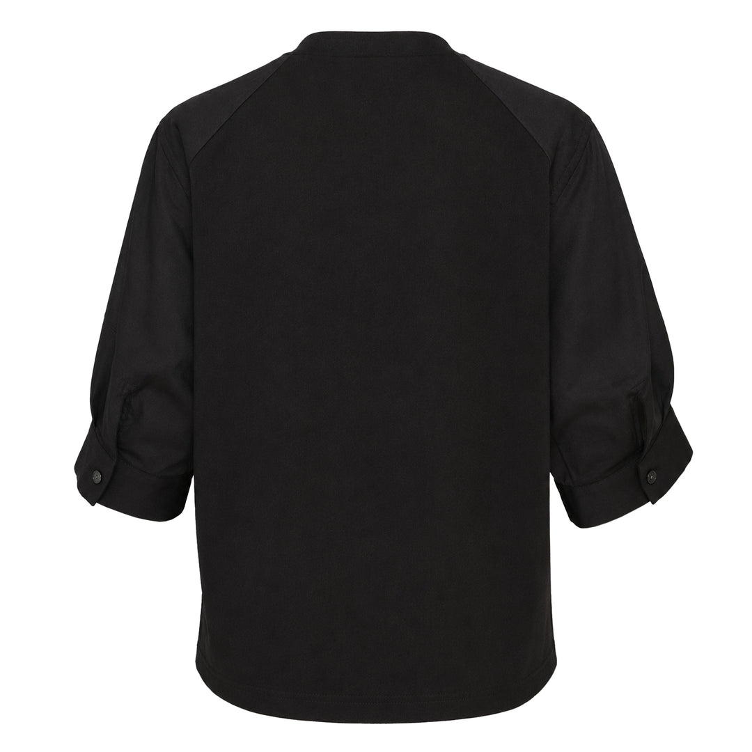 Poplin Cotton Jersey Tee