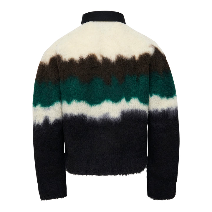 Chusen-Dyed Knit Cardigan
