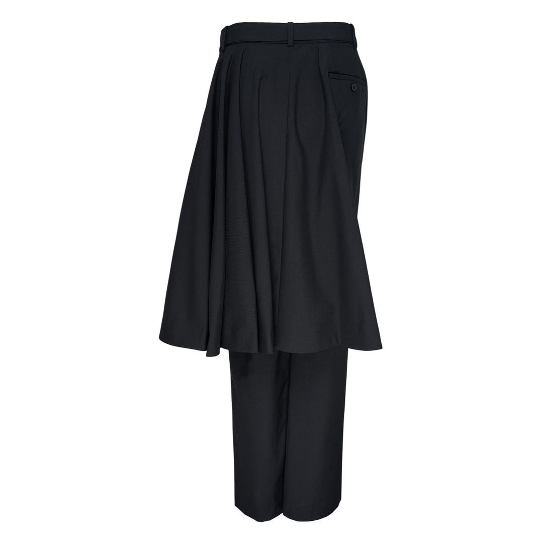 Suiting Skirt-Overlay Pants