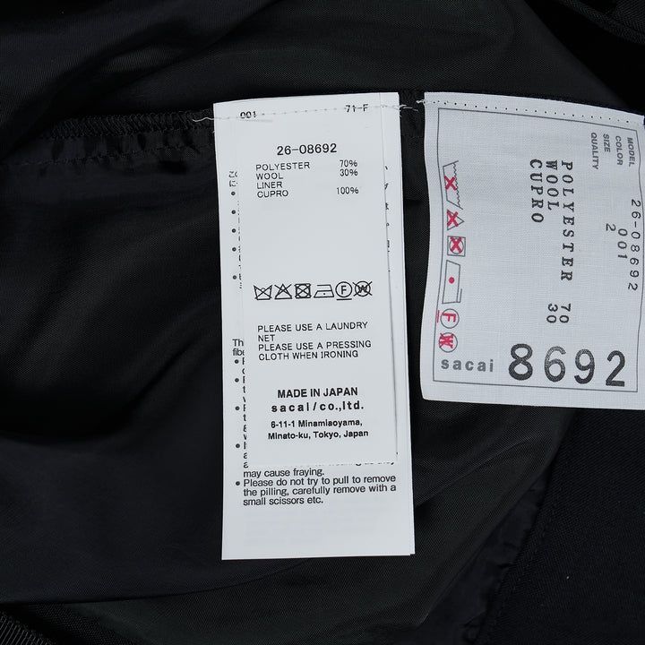 Suiting Skirt-Overlay Pants