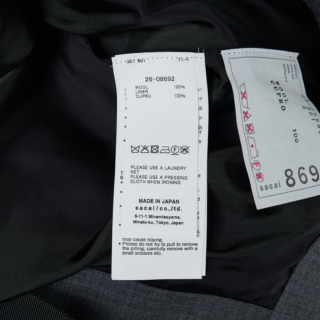 Suiting Skirt-Overlay Pants