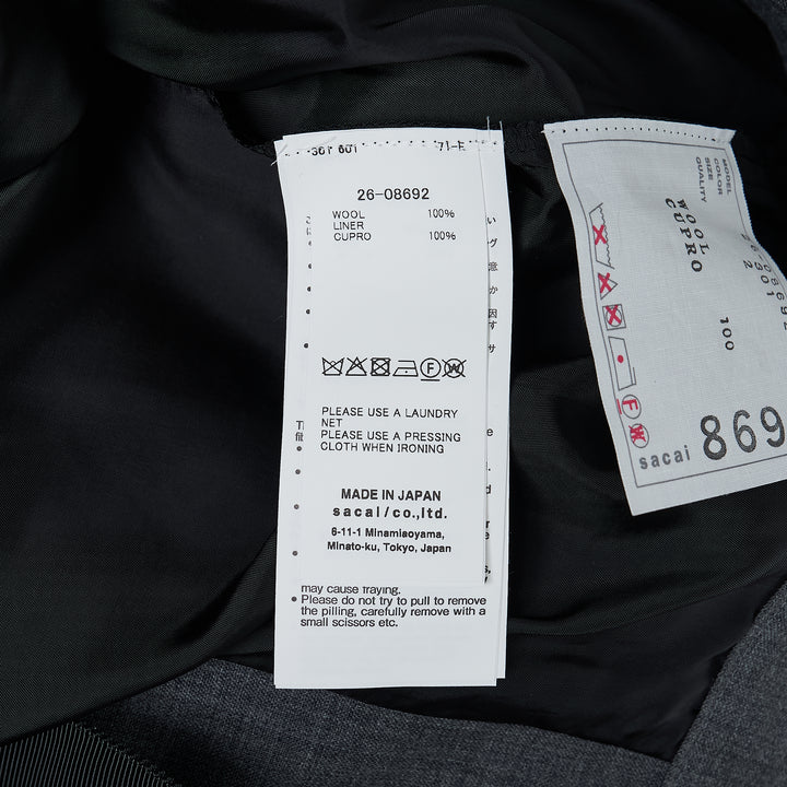 Suiting Skirt-Overlay Pants