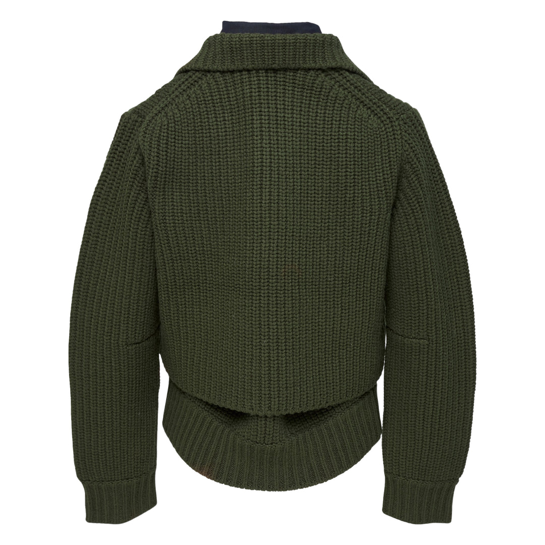 Wool Knit Suiting Jacket