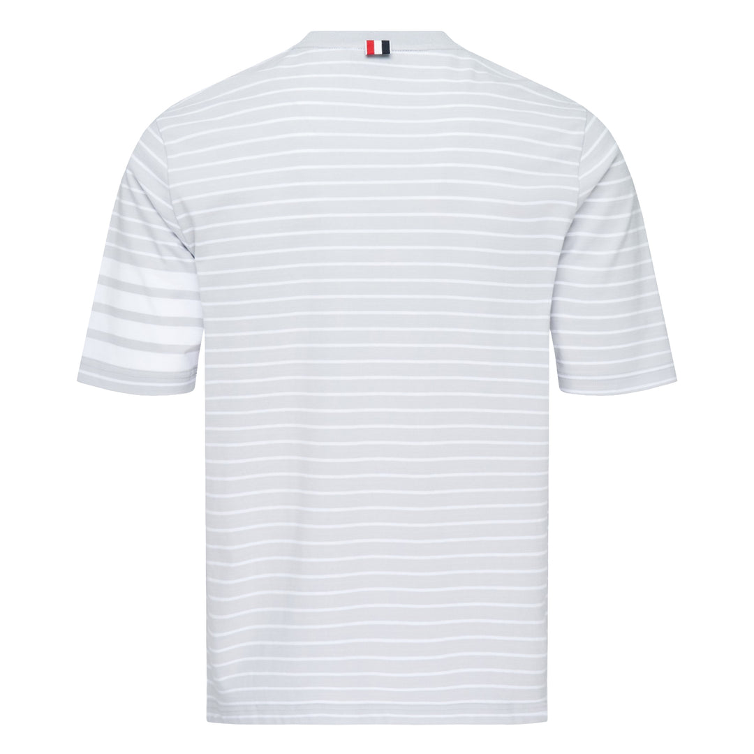 Short Sleeve Stripe Pocket Tee