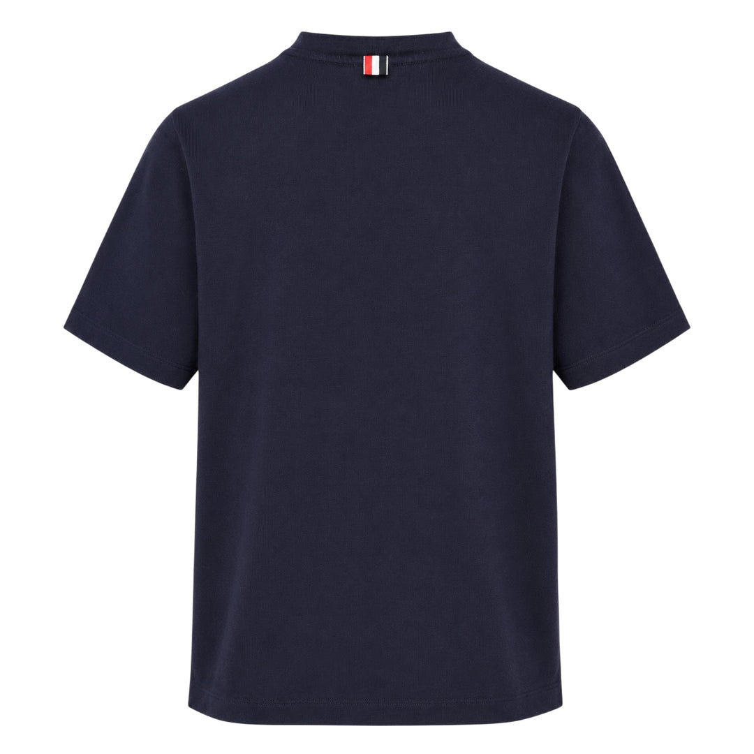 Oversized Colorblock Pocket Tee