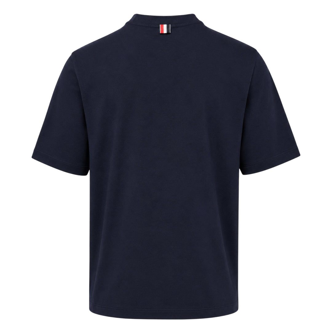 Oversized Colorblock Pocket Tee