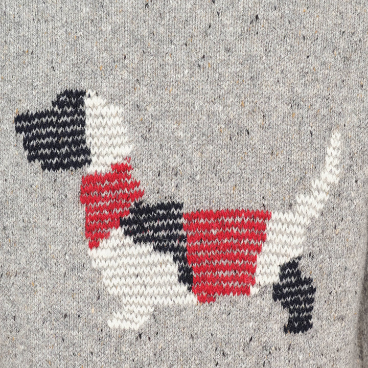 Donegal Wool V-Neck Cardigan