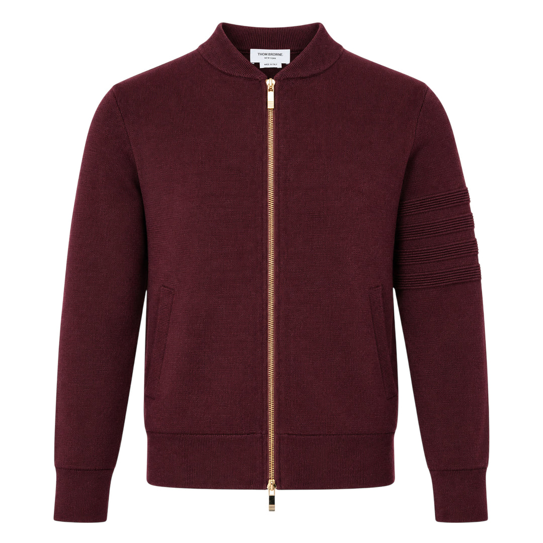 Milano Stitch Zip Up Bomber