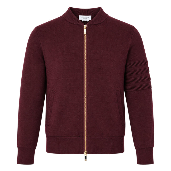 Milano Stitch Zip Up Bomber