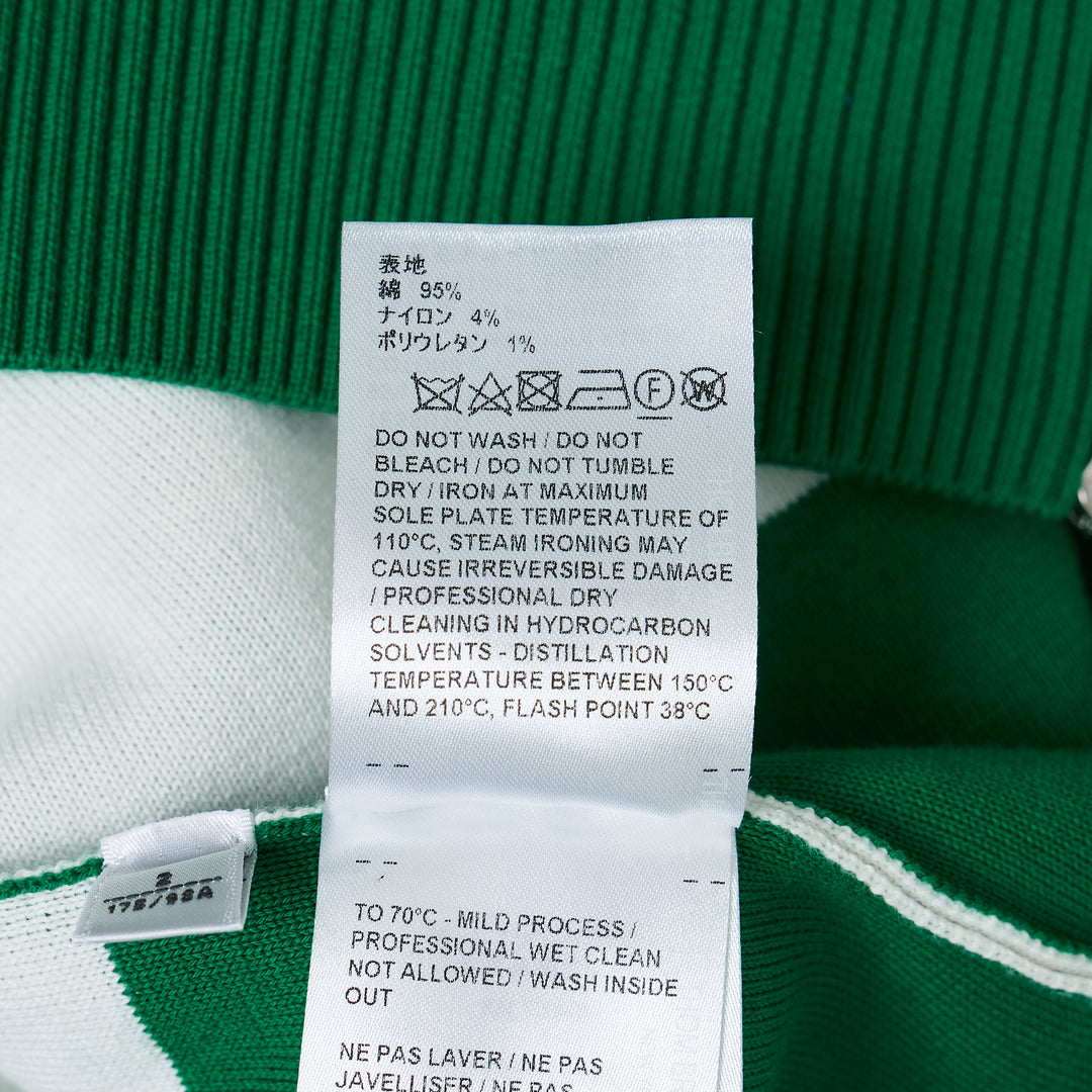 Rugby Stripe Zip Hoodie