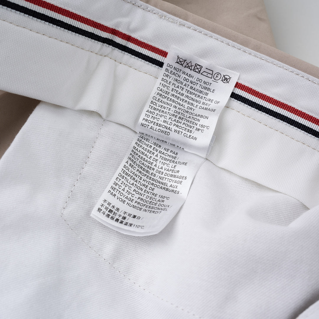 Thom Browne Tapered Wrinkle-Resistant Chinos - view 4