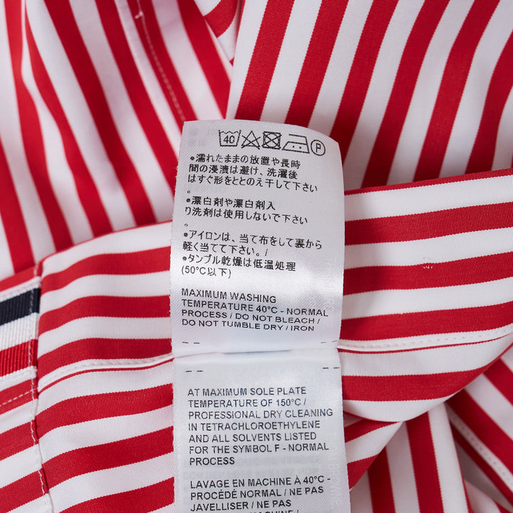 Straight Fit Long Sleeve Striped Shirt