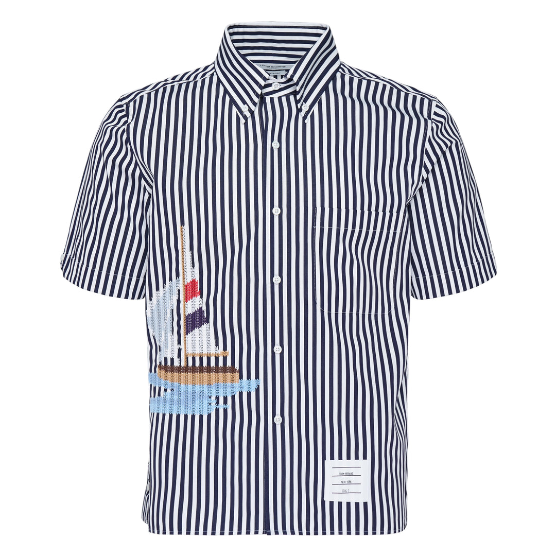 Striped Short Sleeve Shirt